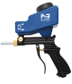 Pneumatic sandblasting gun